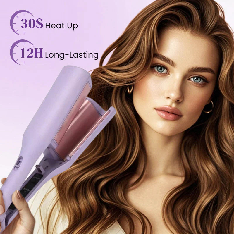 Lightweight and flexible Curling iron - easily create salon-level curls at home