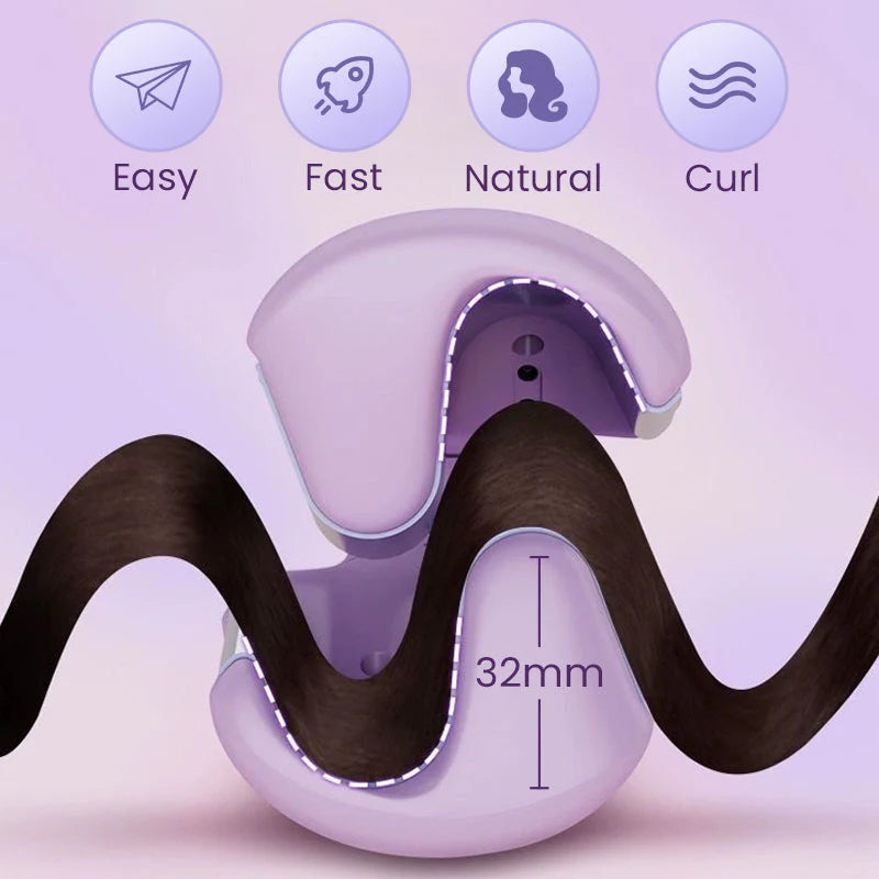 Lightweight and flexible Curling iron - easily create salon-level curls at home