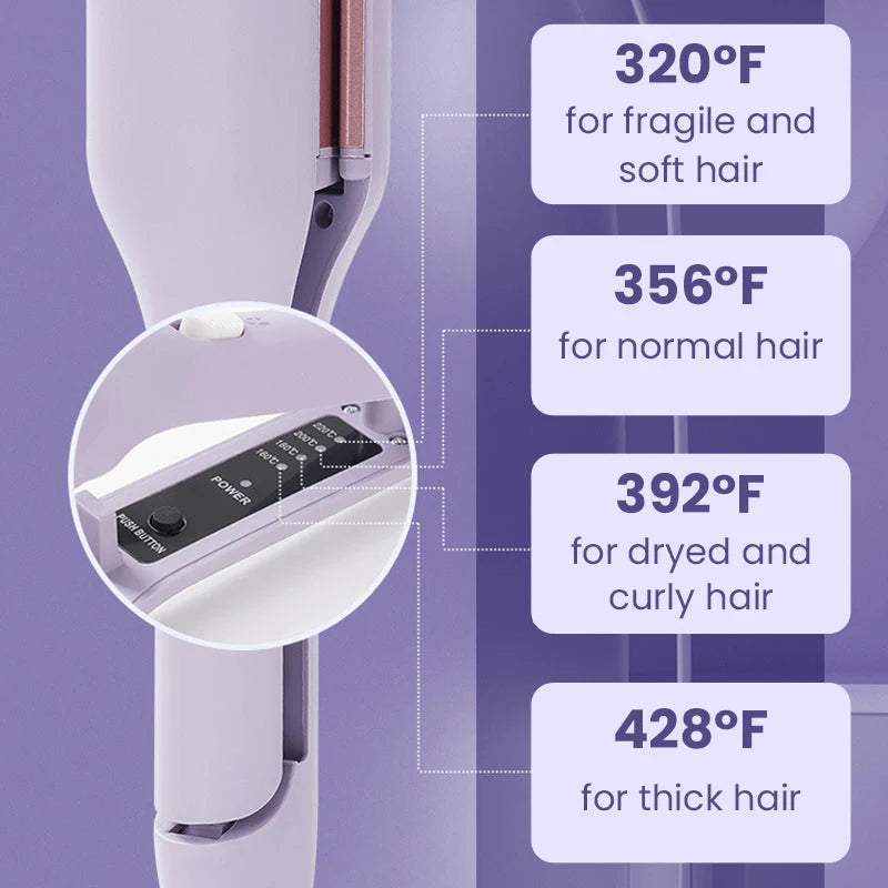 Lightweight and flexible Curling iron - easily create salon-level curls at home