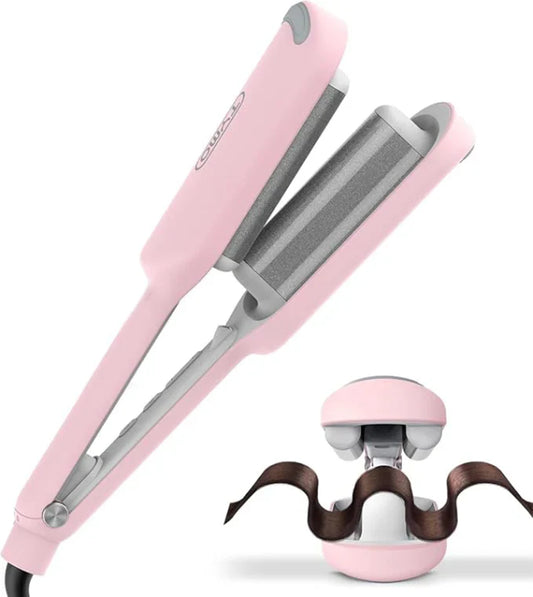 💥Mid Season Sale : 60% OFF COMPACT Hair Waver Crimper